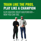 GolfForever Swing Trainer – Golf Fitness & Training System for Strength  Flexibility & Swing Power – Includes Membership & Premium Training Bar for Golf-Specific Workouts