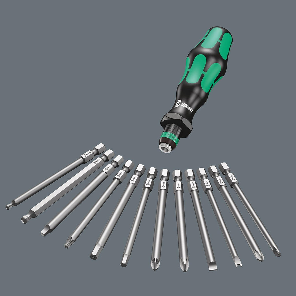 Wera Kraftform Kompakt 62 Bitholding Screwdriver and Pouch Set, 33-Pieces