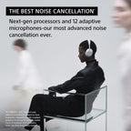 Sony WH-1000XM6 The Best Noise Canceling Wireless Headphones  HD NC Processor QN3  12 Microphones  Adaptive NC Optimizer  Mastered by Engineers  Studio-Quality  30-Hour Battery with Deco Guide Bundle