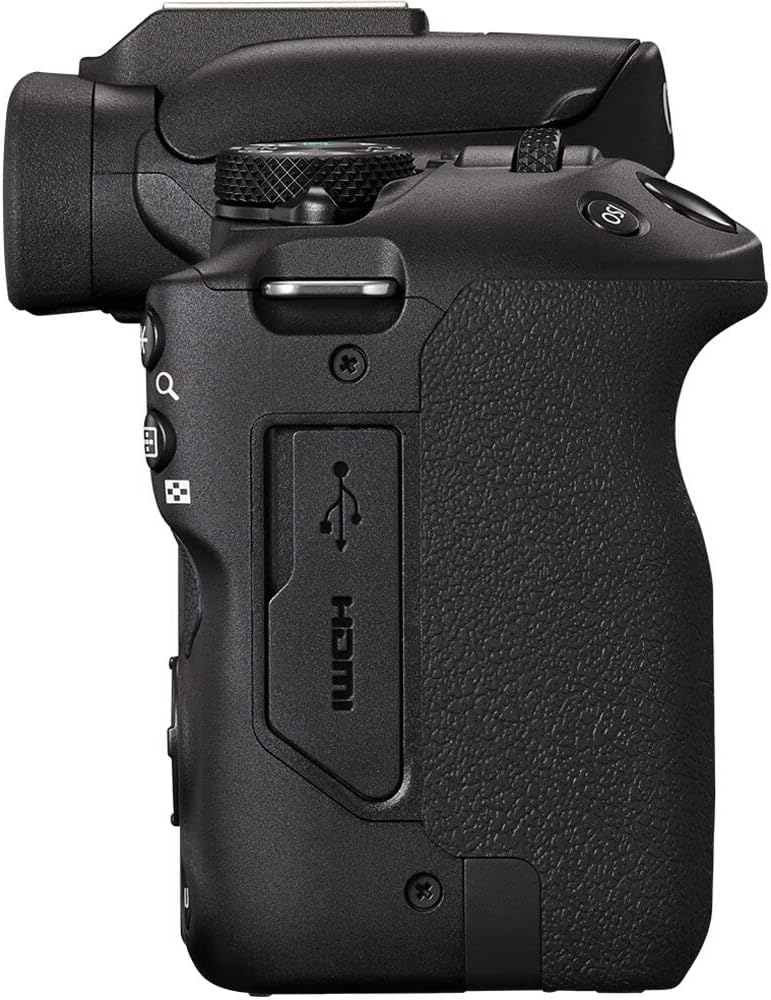 Canon EOS R50 Mirrorless Camera Kit – APS-C RF Camera with 18-45mm Lens  4K Video  Dual Pixel AF II & Vari-Angle Touchscreen (5811C012) + Shoulder Bag + 64GB Memory Card