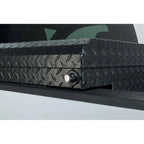61.86 Matte Black Aluminum Low Profile Truck Tool Box for Mid-Size Trucks