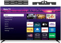 Roku Smart TV – 65-Inch Pro Series  Mini-LED TV – RokuTV with Backlit Voice Remote Pro – Flat Screen 4K QLED Wall Mount Kit for 65-Inch Pro Series TV - Ultra-Slim with Minimalist