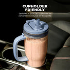 Ninja Blendboss™ | Personal Blender for Smoothies & Frozen Drinks | 26oz Travel Tumbler with LeakProof Lid, Chug Spout & Detachable Straw | Auto-iQ Technology | Cyberspace | DB351CY