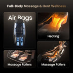 BOB AND BRAD iMaster Pro 4D Full Body Massage Chair, Co-Developed with Physical Therapists, 166° Zero Gravity SL-Track Recliner, Voice Control, Heat, Deep Tissue & Auto-Extend Calf for Tall Users