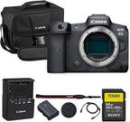 Canon EOS R5 Mirrorless Camera – 45MP Full-Frame RF Camera with 8K Video  IBIS  Dual Pixel AF II & 20fps Burst Shooting (4147C002) + 64GB Memory Card + Canon Shoulder Bag