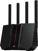 ASUS RT-BE92U BE9700 Tri-Band WiFi 7 Router  Supports New 320MHz Bandwidth & 4096-QAM  MLO  AI WAN Detection  AiMesh Support  Subscription-Free Network Security & Comprehensive VPN Features