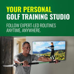 GolfForever Swing Trainer – Golf Fitness & Training System for Strength  Flexibility & Swing Power – Includes Membership & Premium Training Bar for Golf-Specific Workouts