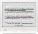 Kobo Libra Colour | eReader | 7" Glare-Free Colour E Ink Kaleido 3 Display | Dark Mode Option | Audiobooks | Waterproof