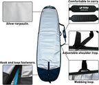 UP SURF Surfboard bag, Daylight Bags for Longboard, Size 8’6”,9’2”,9’6", Surfboard cover for Storage and Transport Surfboard