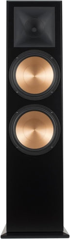 Klipsch RF-7 III Black Ash Wood Furniture Made Floorstanding Speaker Pair with a RC-64 III Black Ash Wood Furniture Made Center Channel Speaker and a R-120SW Subwoofer (2017)