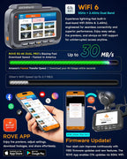 ROVE R2-4K Dual PRO Dash Cam Front and Rear  True 4K+2K Dash Camera for Cars  STARVIS 2 IMX678 + IMX675 Sensors  Free 128GB Card + CPL  WiFi 6 - up to 30MB/s Download Speed  3" IPS  24Hr Parking Mode