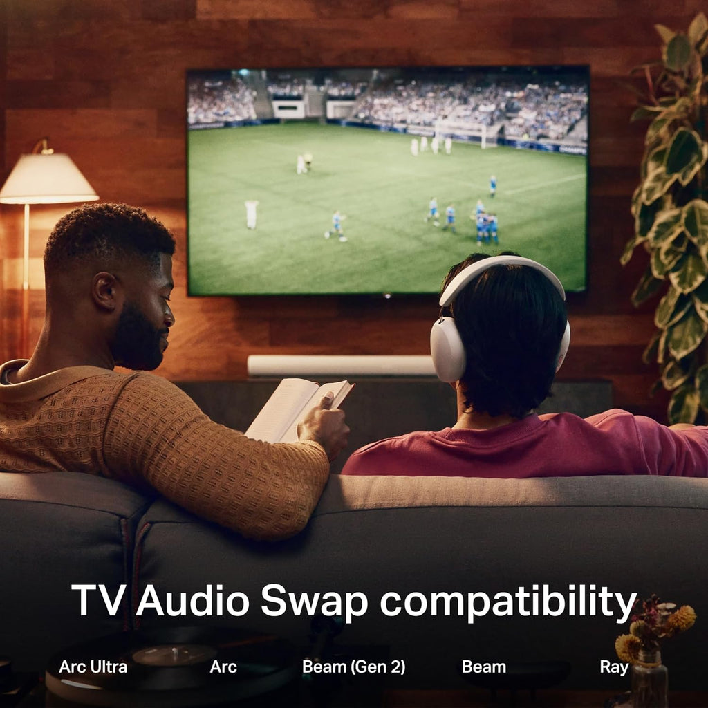 Sonos Ace | Noise Cancelling Wireless Over-Ear Headphones with Bluetooth  30-Hour Battery Life  Spatial Audio  Dolby Atmos  Dynamic Head Tracking - Black