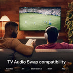 Sonos Ace | Noise Cancelling Wireless Over-Ear Headphones with Bluetooth  30-Hour Battery Life  Spatial Audio  Dolby Atmos  Dynamic Head Tracking - Black