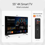 VIZIO 55-inch V-Series 4K LED HDR Smart TV w/Dolby Vision  WiFi 6E  Bluetooth Headphone Capable  Gaming Engine & Alexa Compatibility  V555M-K01  2023 Model