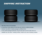 set of 4 Heavy Duty Trailer Tires ST205/75R15 205 75 15 10-Ply Load Range E Steel Belted Radial w/Scuff Guard