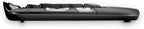 Logitech K350 Keyboard - Wireless Connectivity - RF - Black - USB Interface