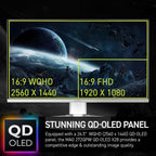 msi MAG 272QPW QD-OLED X28 27-inch 2560 x 1440 (QHD) Gaming Monitor  280Hz  Adaptive-Sync  HDR Ready  HDMI  VGA Port  VESA Mountable  Tilt  4-Side Slim Bezel  0.03ms  White