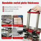 Metal Sheet Rollers&Bending Tools, dual-station metal sheet rollers,Suitable for 0-100° Bending Range&metal sheet Bending Machine with Anti-damage paint surface & Precision Scale 4-Year Warranty