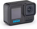 GoPro HERO13 5.3K HDR 27MP Black Action Camera with Accessory Bundle - Includes - 2 Enduro Batteries  1 Curved Adhesive Mounts  128GB SanDisk MicroSD Card  and Carrying Case (Renewed)