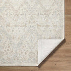 Hauteloom Avington Living Room, Bedroom Area Rug - Neutral Traditional Boho - Cream, Beige, Tan - 7'10" x 10'2"