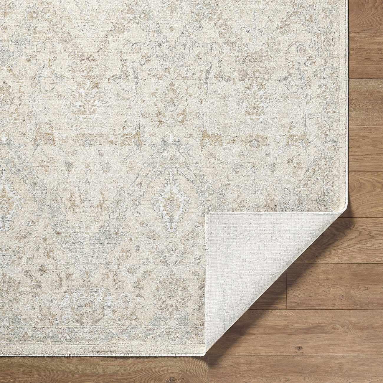 Hauteloom Avington Living Room, Bedroom Area Rug - Neutral Traditional Boho - Cream, Beige, Tan - 7'10" x 10'2"