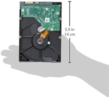 Western Digital(WD) BLUE Deskptop 1TB( 1Terabyte) 3.5"Hard Disk Drive, 5400~7200RPM, SATA3 ( 6.0GB/s), 64MB Cache, IDEAL for PC/Mac/CCTV/NAS/DVR/Raid and SATA Applications, 1YR Warranty (Blue)