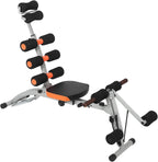 Adjustable Ab Machine, Home Gym Ab Trainer Bench, Multi-Functional Abdominal Trainer, Sit Up Bench, Core Workout Equipment,Exercise Chair for Stomach Exercise and Strength Training, Full Body Workout