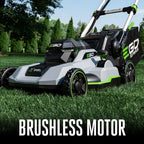 EGO Power+ Electric Lawn Mower  Self-Propelled Cordless with Touch Drive  Includes 56V 7.5Ah Battery and Rapid Charger – LM2125SP