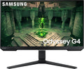 SAMSUNG 25" Odyssey G4 Series FHD Gaming Monitor  IPS  240Hz  1ms  G-Sync Compatible  AMD FreeSync Premium  HDR10  Ultrawide Game View  DisplayPort  HDMI  Fully Adjustable Stand  LS25BG402ENXGO