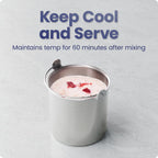 Iceman by Chefman Ice Cream Maker, No Pre-Freezing with Built-In Compressor, Makes Ice Cream, Froyo, Sorbet, Sherbet, Italian Ice, Frozen Yogurt, Digital Display w/ 3 Presets, 2 Pint Inserts Included