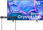 Samsung 55" Class Crystal UHD U7900F (2025) 4K Smart TV HDR 10+ Motion Xcelerator Bluetooth Bixby  Alexa  Google Assistant with Wall Mount(Renewed)