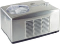 Total Chef Automatic Ice Cream Maker - Built-In Compressor 2 in 1 Frozen Yogurt, Gelato & Sorbet Maker, Nieve Treats, No Salt or Prefreezing, 1.6 Qt Stainless Steel, Helado de crema