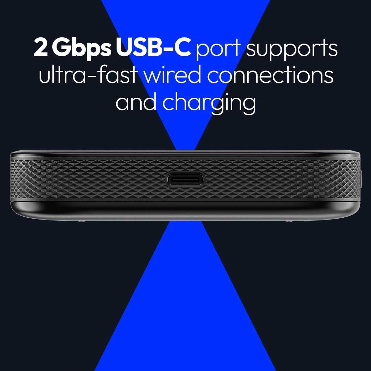 NETGEAR Nighthawk 5G Mobile Hotspot M7 with eSIM or SIM | Portable WiFi 7 Router for Travel in 140+ Countries | Supports 32 Devices | Unlocked 5G/4G LTE | 3.6Gbps Speed | AT&T  T-Mobile (MH7150)