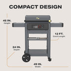 Current® Model G Griddle, Smart Electric Outdoor Flat Top BBQ Grill with 200°F to 600°F Range for Searing & Roasting, Digital Precision, Apartment-Friendly & Weather-Resistant
