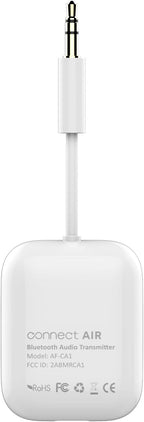 Sony WH-1000XM6 Wireless Noise-Canceling Headphones with QN3 Processor (Black) Bundle with Connect Air in-Flight Bluetooth Wireless Audio Transmitter (2 Items).