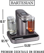 Bartesian Premium Cocktail and Margarita Machine for The Home Bar with Push-Button Simplicity and an Easy to Clean Design (55300)