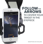 Celestron StarSense Explorer DX 130AZ App-Enabled Telescope – 130mm Newtonian Reflector with Smartphone Dock & StarSense App – iPhone & Android Compatible – Easy-to-Use for Beginners