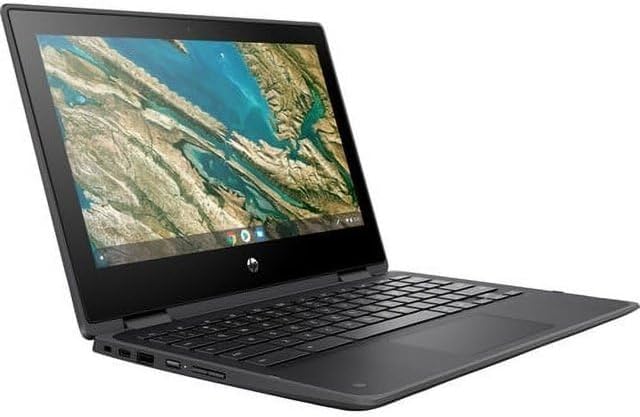 HP Chromebook x360 11 G3 EE 11.6" Touchscreen 2 in 1 Chromebook - Intel Celeron N4020-4GB - 32GB Flash Memory - Intel UHD Graphics 600 - Chrome OS (Renewed)