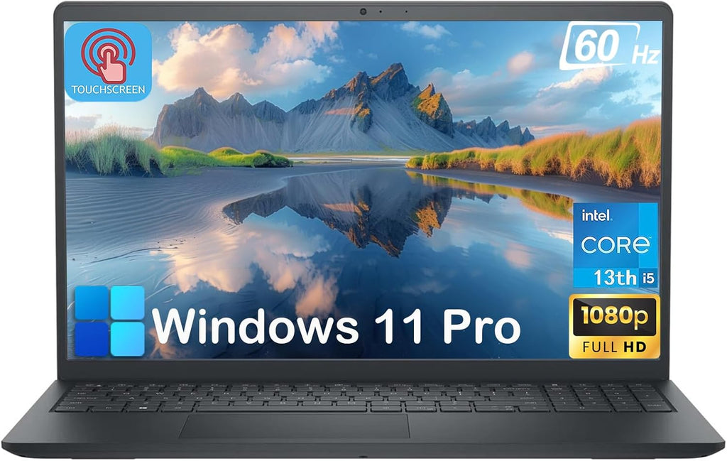 Dell Inspiron 15 3530 Touchscreen Laptop Computer for Business & Student  32GB RAM  1TB SSD  Win 11 Pro  Intel 10-Core i5-1334U  15.6" WVA LED FHD Anti-Glare Display  AI Copilot  w/Accessories