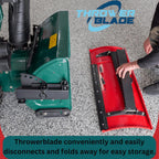 Throwerblade Snowplow Kit with (Blade  and Hardware Included) – Heavy-Duty Snow Plow Blade - Quick & Efficient Snow Removal - Snow Plow Attachment for Snowblowers- 22 to 32-inch 2-Stage and 3 Stage