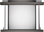 SHARP SMD2470AH Microwave Drawer Oven, 24-inch, 1.2 Cubic Feet, 950 Watt, Concealed Control Panel with Digital LCD Display, Black Stainless Steel
