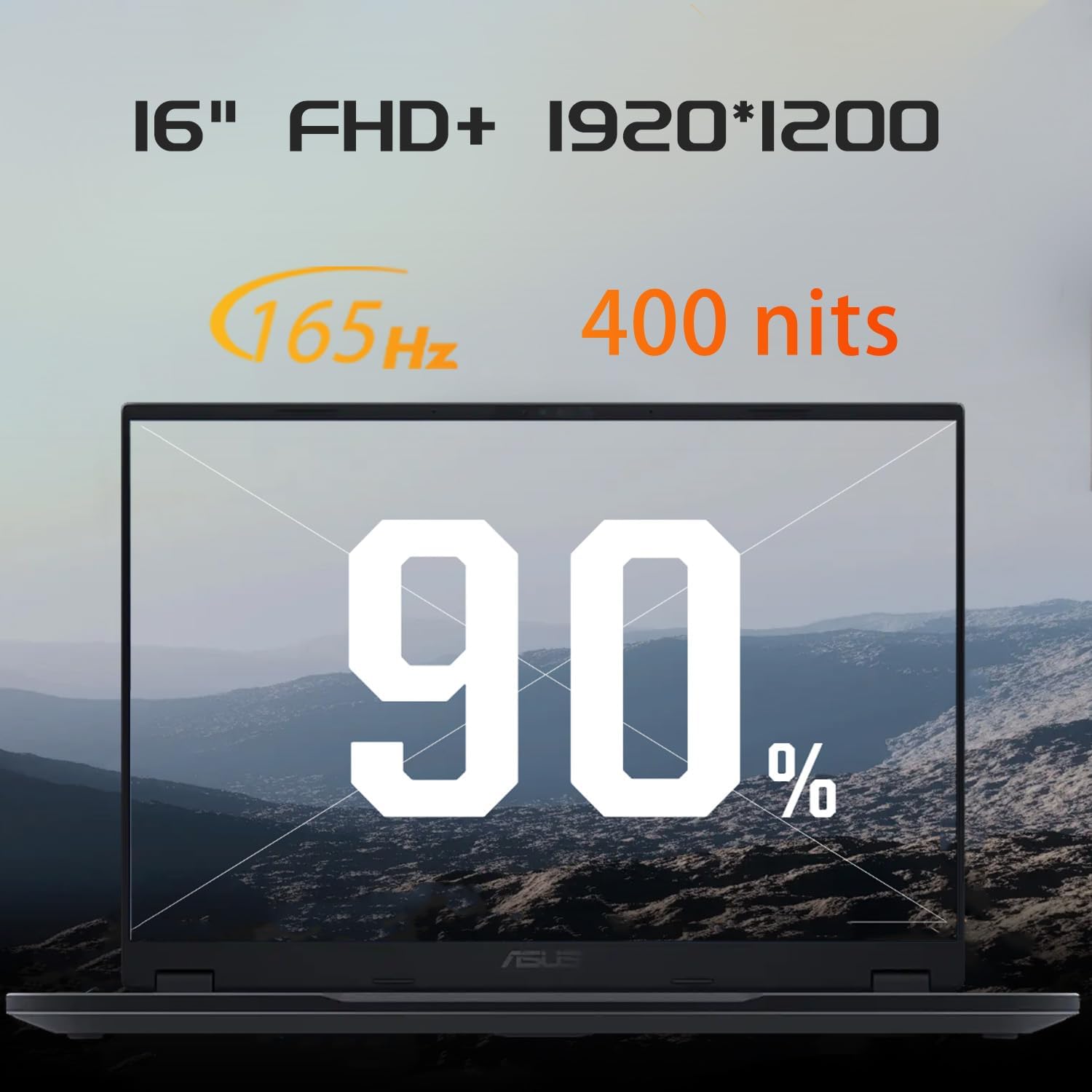 ASUS TUF F16 RTX 5050 VR-Ready Gaming Laptop  16" FHD+(1920x1200) 165Hz  Intel i7-14650HX  NVIDIA RTX 5050  16GB DDR5  1TB SSD  RGB Backlit KB  FHD Webcam  MUX Switch with NVIDIA Advanced Optimus