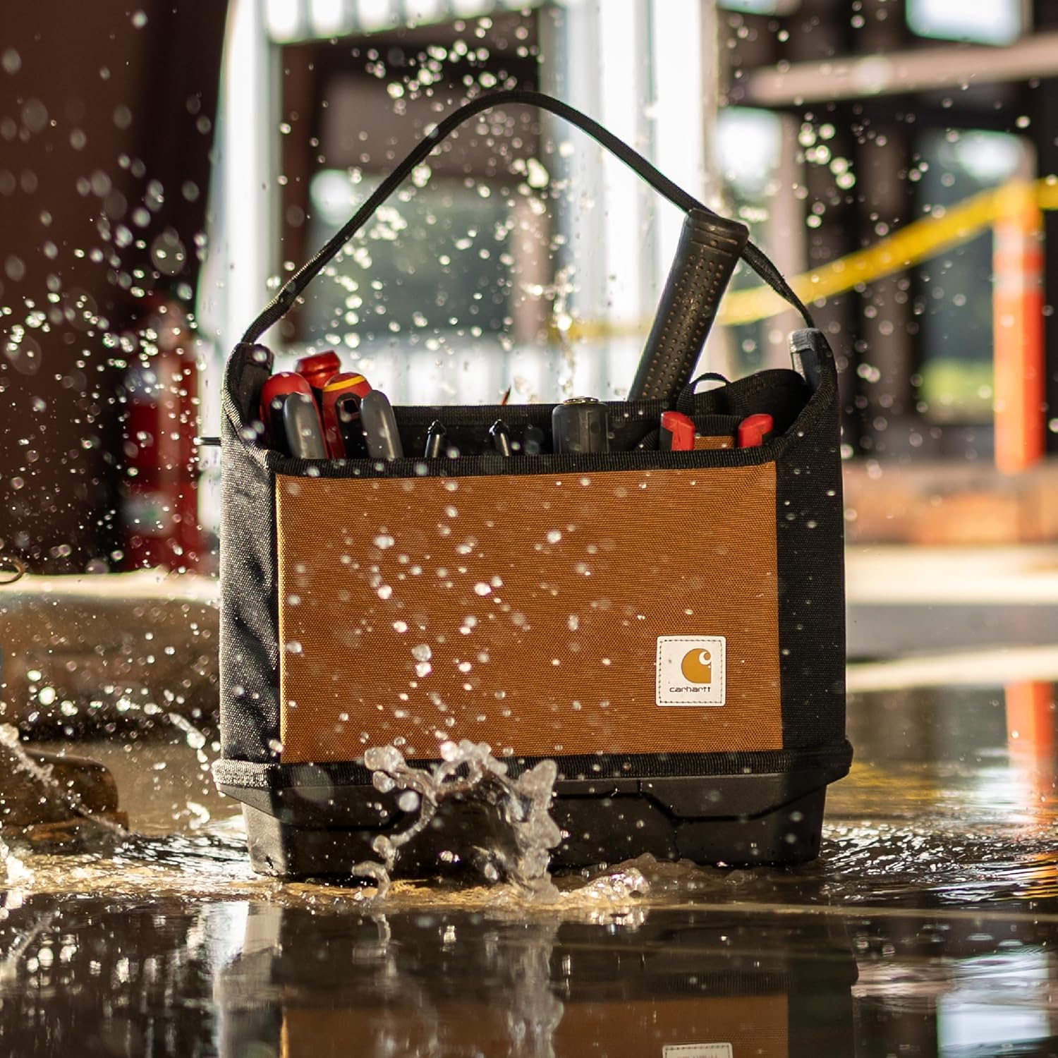 Carhartt Station Tool Organizer, Durable, Water-Resistant, Station Tool Tote
