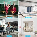 Frameless Tempered Glass Gym Mirror - 63x24 2Pack Full Body Yoga Mirror for Wall Mounting Suitable for Gym, Yoga, Studio, Bedroom & Dancing Studio