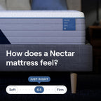Nectar Split King Adjustable Base & 12” Hybrid Mattress (New Version) - Head & Foot Incline - Medium Firm Memory Foam & Coils - Cooling Layer - 3 Massage Settings - 365-Night Trial & Forever Warranty