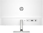 HP Series 5 524sw 24" 300 nits IPS FHD Monitor (Replaces M24FW) Adjustable Tilt  Flicker Free  Anti-glare  Ultra-thin  Low-Blue Light Filter  1x HDMI  White/Silver w/DKZ Hub USB Port Expander (2 Pack)