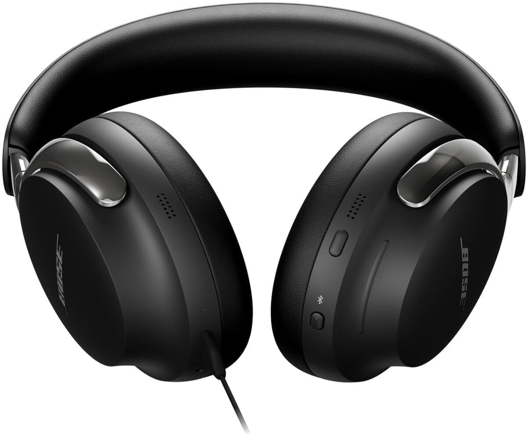 Bose QuietComfort Ultra Bluetooth Headphones (2nd Gen)  Wireless Headphones with Spatial Audio  Over Ear Noise Cancelling with Mic  Up to 30 Hours of Play time  Black