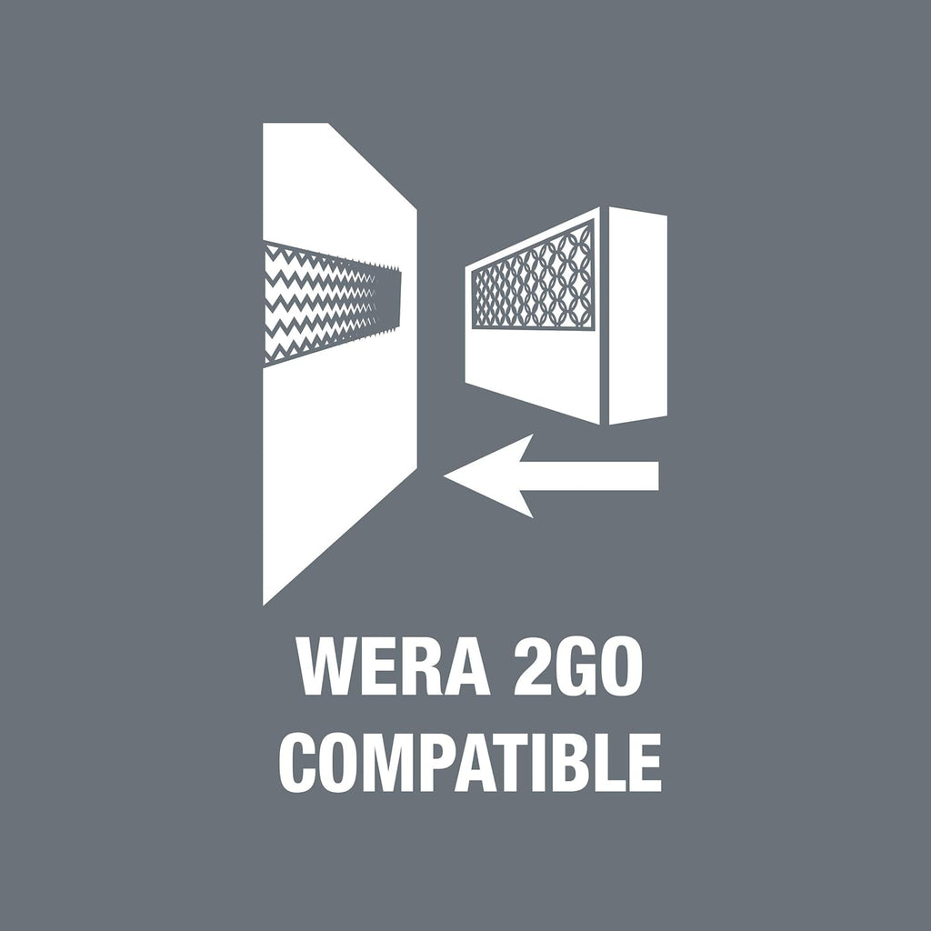 WERA 05004051001 8100 SB 11 Zyklop Imperial Metal Ratchet Set, 29 Piece, 3/8" Drive