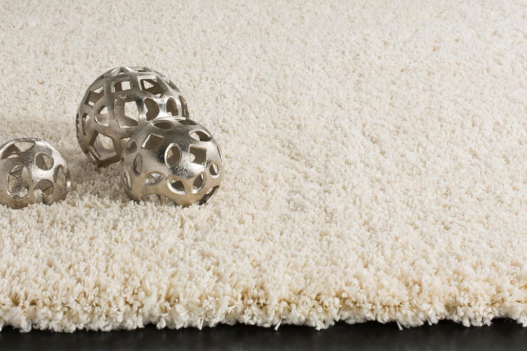 SAFAVIEH California Shag Collection Area Rug - 8' x 10', Ivory, Non-Shedding & Easy to Clean, Ultra Plush Thick Pile, Ideal for Living Room, Bedroom, Dining Space (SG151-1212)