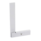 PEC Tools Machinist Square, Precision Engineer Wide Seat Square 90 Right Angle Ground Hardened Steel Angle Ruler 12 x 8 Inch, Suitable for Woodworking and Precision Layout Work